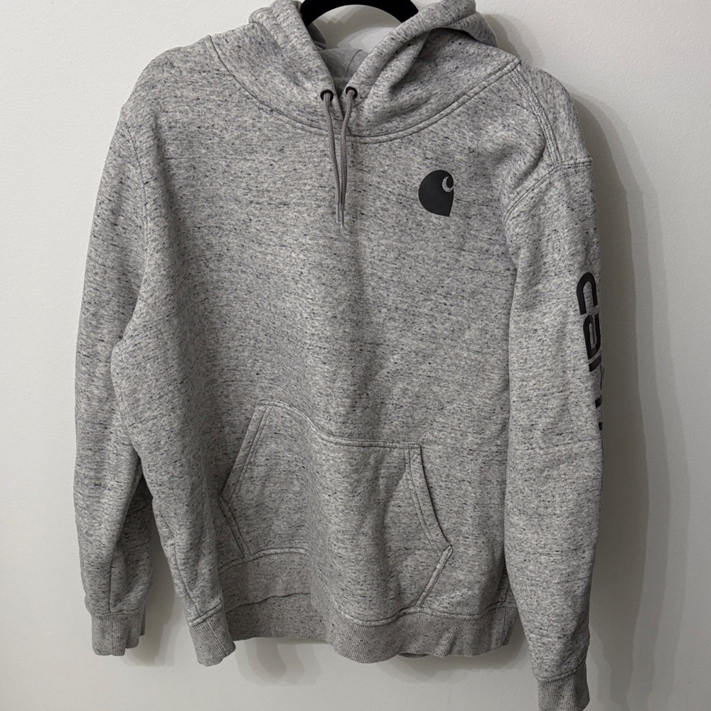Carhartt Men's Heather Gray Hoodie